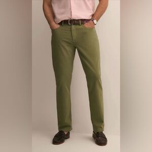 Brooks Brothers “The Richmond” Five Pocket Men's Green Pants 38x30